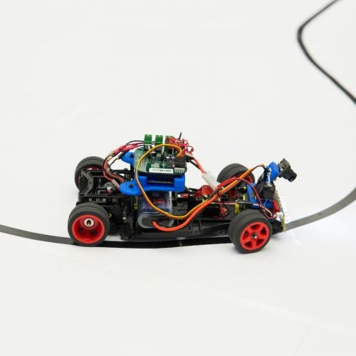 robotic car on track